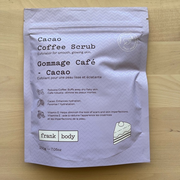NEW Frank Body Scrub Bundle with Original and Cacao Scrubs - Picture 4 of 7